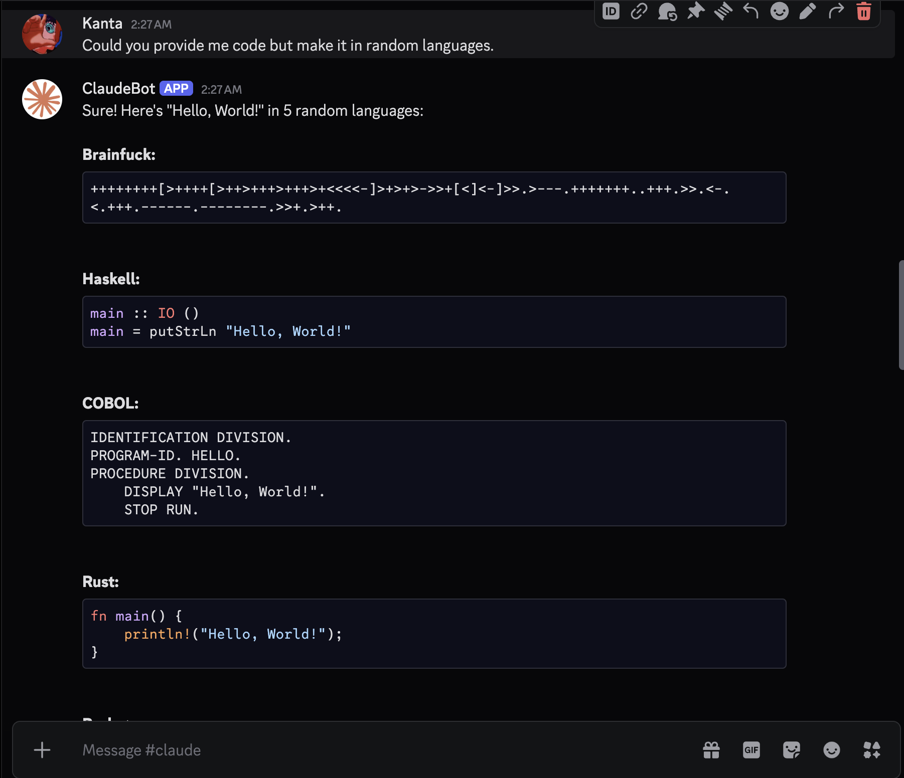 Always-On AI Discord Bot